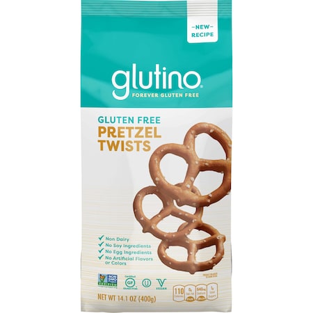 Glutino Glutino Gluten Free Pretzel Twist Family Pack 14.1 oz. Bag, PK12 7852304006
